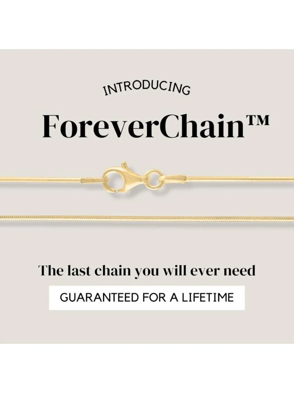 Elegant Gold Snake Chain Necklace for Women | 24K Plated Sterling Silver Jewelry